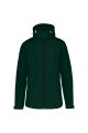 Dames Softshell jas hooded Kariban K414 BOTTLE GREEN